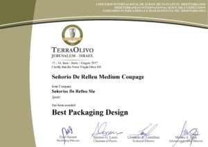 Medium Coupage recibe el premio del mejor diseño de packaging